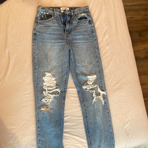 24•90’s Jeans brand RSQ with rips at the knees